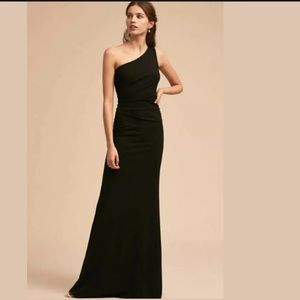 NWOT BHLDN KATIE MAY GWYNETH GOWN MAXI DRESS BLACK Z407-6
